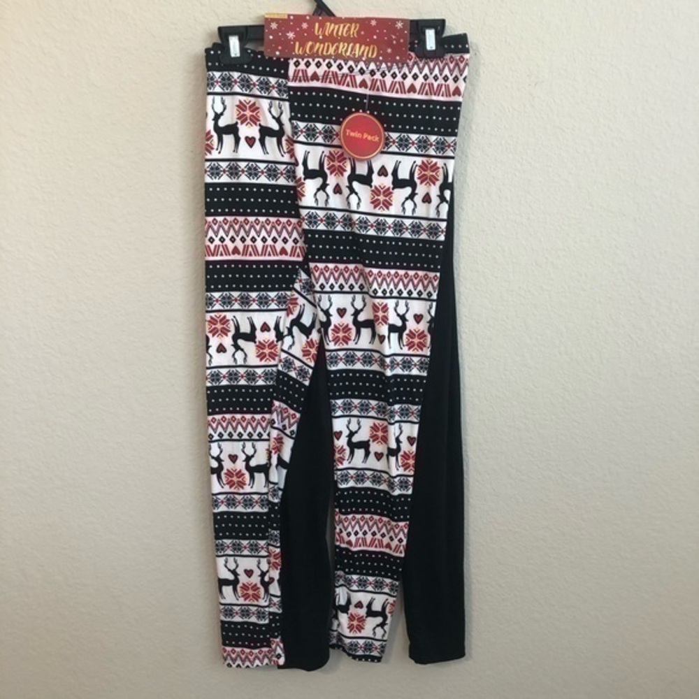 Winter Wonderland Leggings Twin Pack Christmas